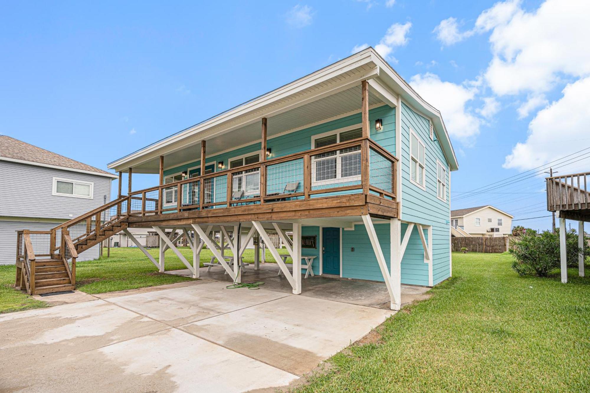 גלווסטון Seaside Cottage מראה חיצוני תמונה