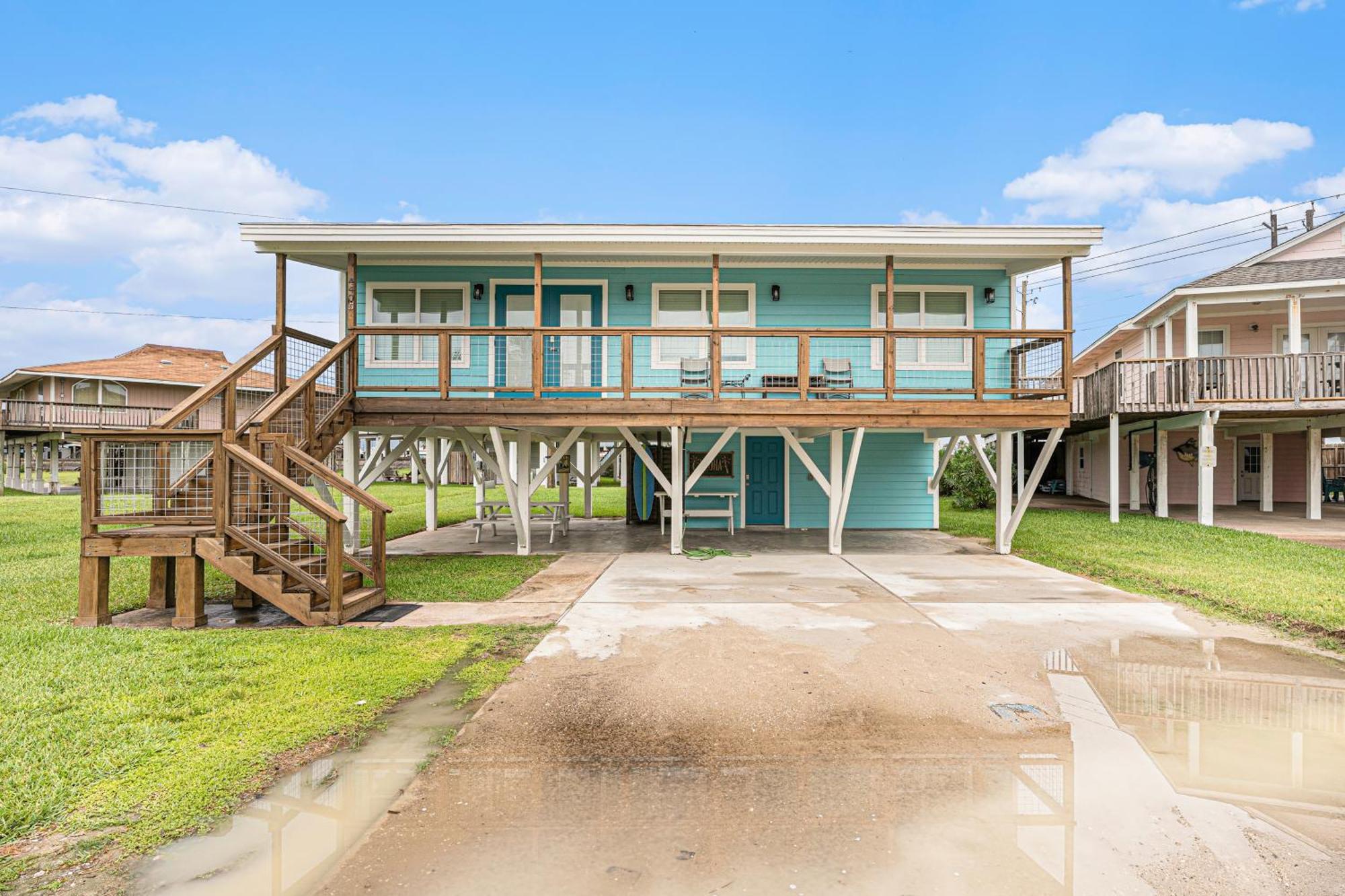 גלווסטון Seaside Cottage מראה חיצוני תמונה
